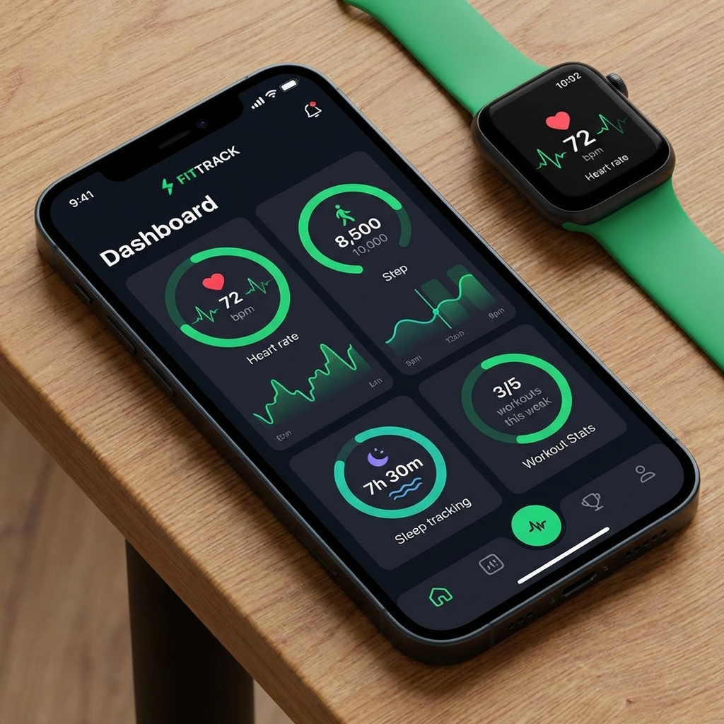 Fitness Band Mobile App