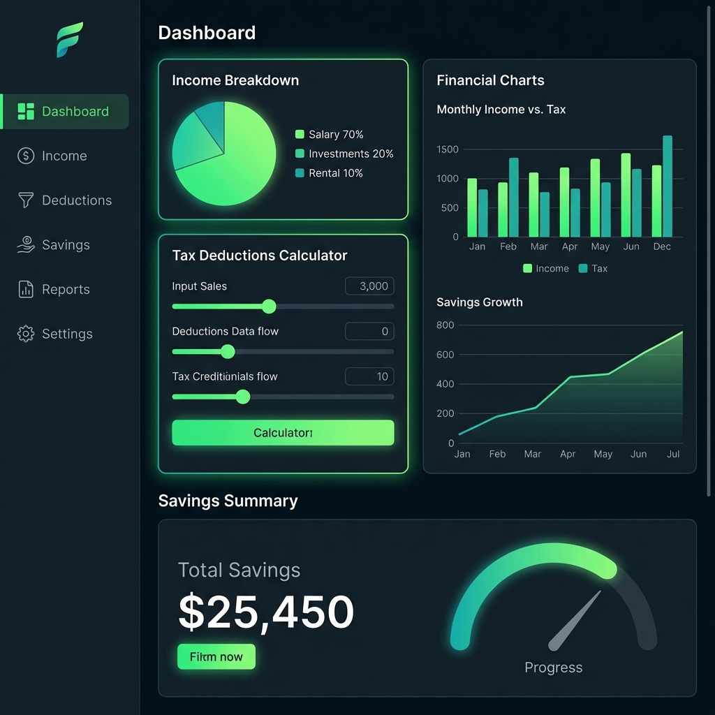 Tax Optimizer Dashboard